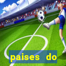 paises do hemisferio norte