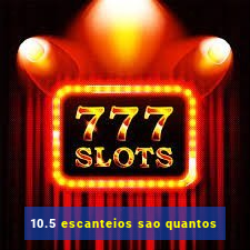 10.5 escanteios sao quantos