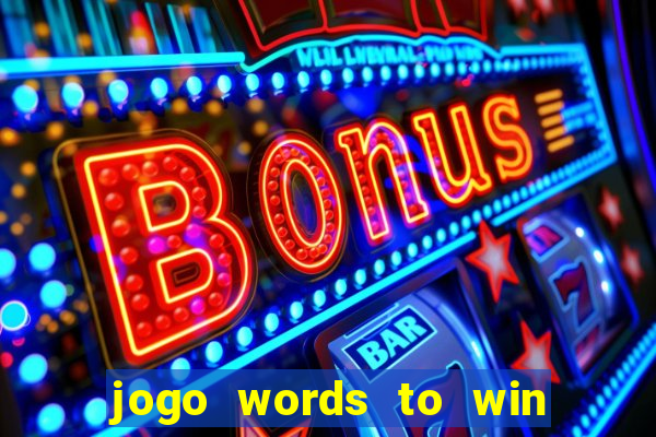 jogo words to win paga mesmo