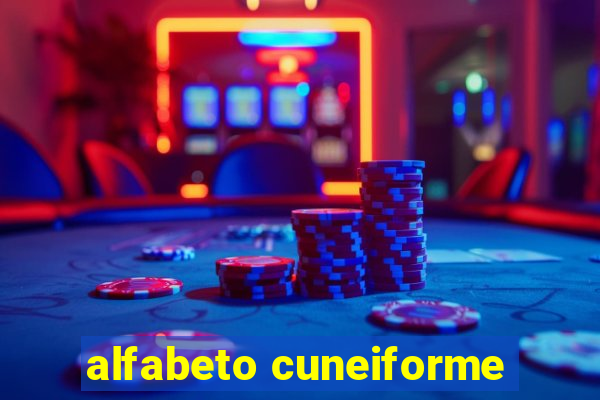 alfabeto cuneiforme