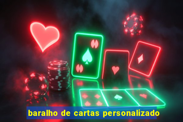 baralho de cartas personalizado