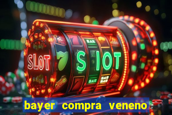 bayer compra veneno de cobra
