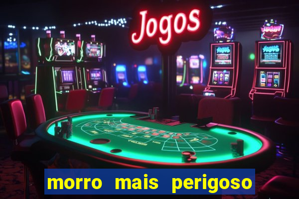 morro mais perigoso de santos