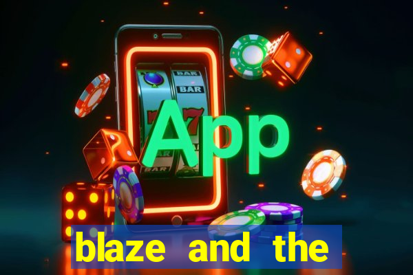 blaze and the monster machines logo font