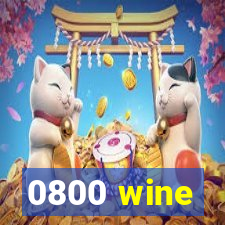 0800 wine