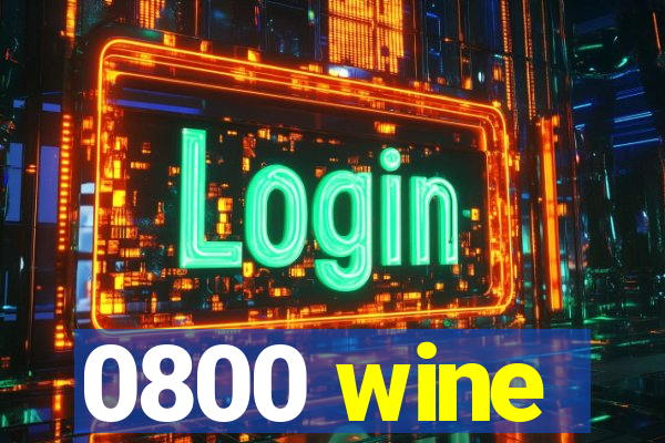 0800 wine