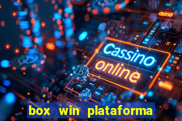 box win plataforma de jogos