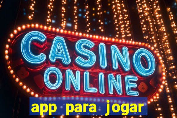 app para jogar jogo do bicho