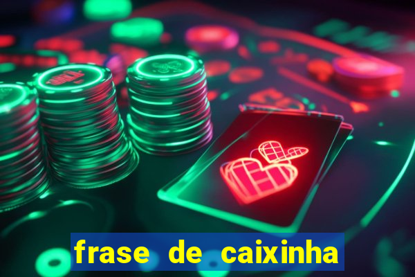 frase de caixinha de natal