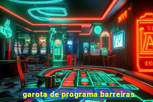 garota de programa barreiras