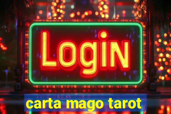carta mago tarot