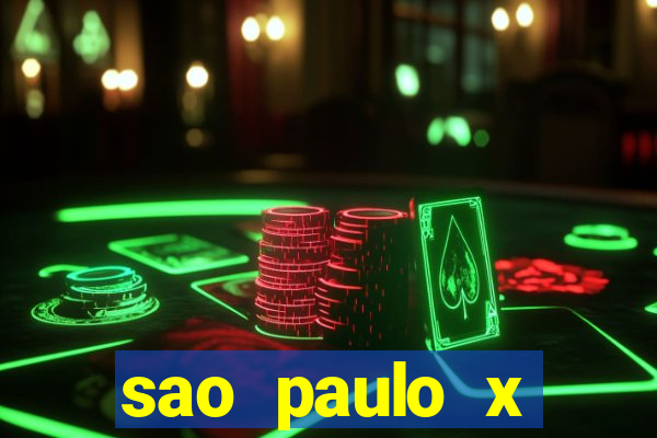 sao paulo x palmeiras palpite