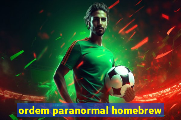 ordem paranormal homebrew