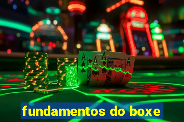 fundamentos do boxe