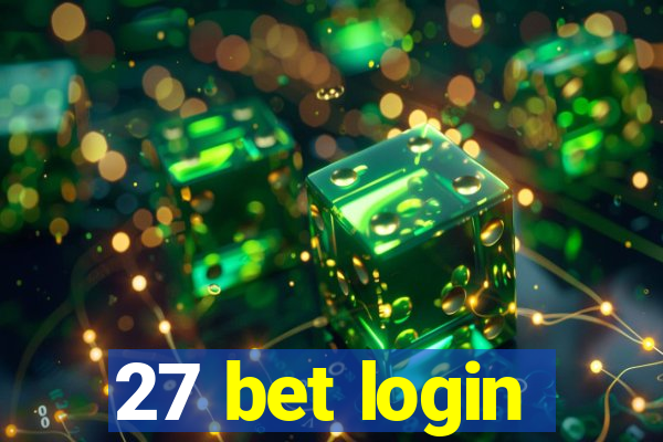 27 bet login