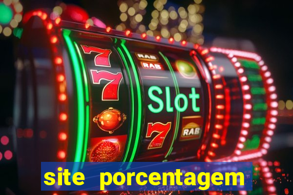 site porcentagem slots pg