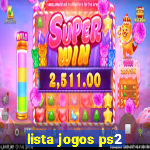 lista jogos ps2