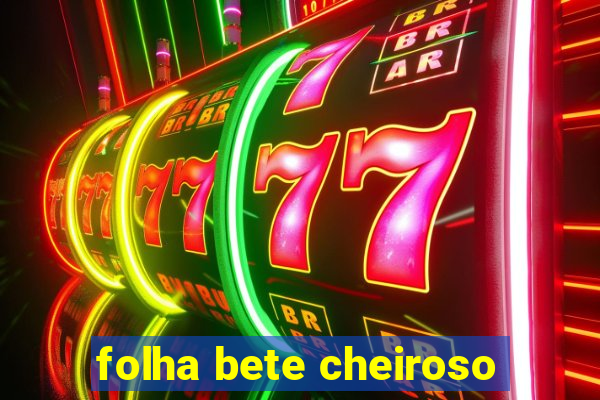 folha bete cheiroso