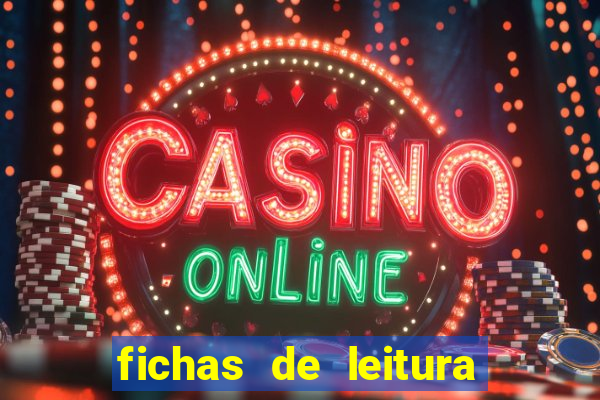 fichas de leitura para alfabetizar