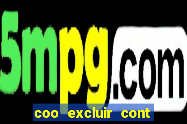 coo excluir cont f12 bet