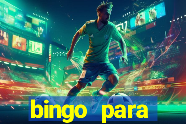 bingo para despedida de solteira para imprimir