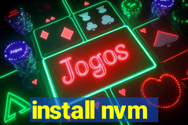 install nvm