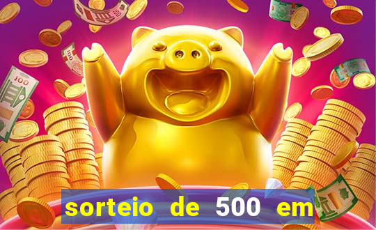 sorteio de 500 em cash toda segunda feira novibet como funciona