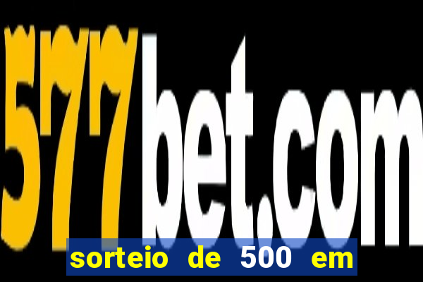 sorteio de 500 em cash toda segunda feira novibet como funciona