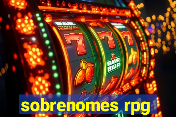 sobrenomes rpg
