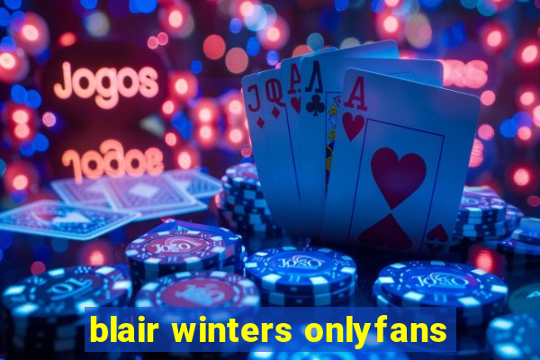 blair winters onlyfans