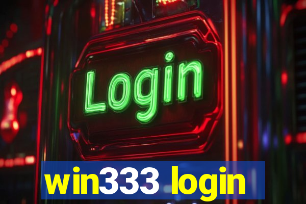 win333 login