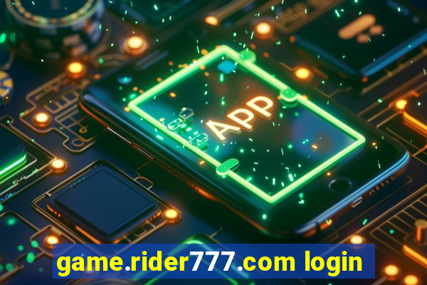 game.rider777.com login