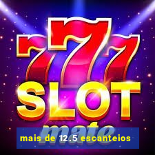 mais de 12.5 escanteios
