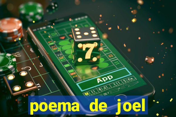poema de joel rufino dos santos