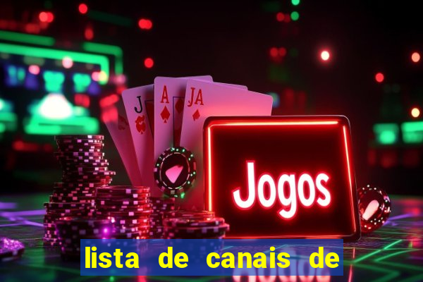 lista de canais de esporte iptv