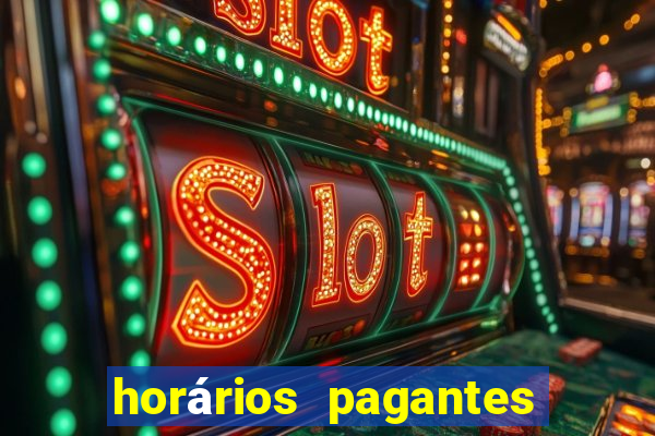 horários pagantes pg soft