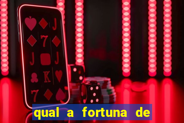 qual a fortuna de tony ramos