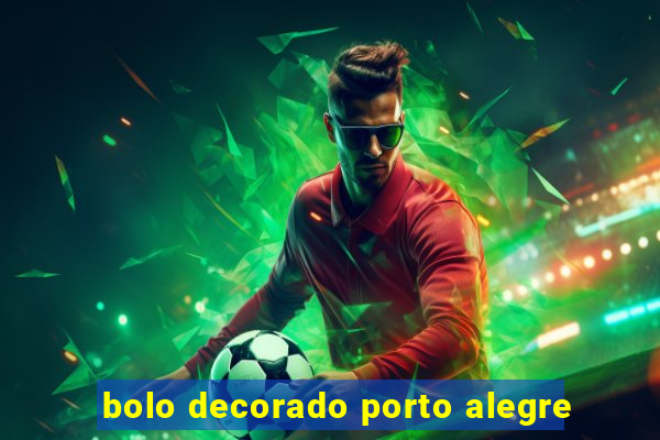 bolo decorado porto alegre
