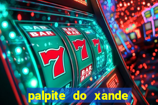 palpite do xande de hoje