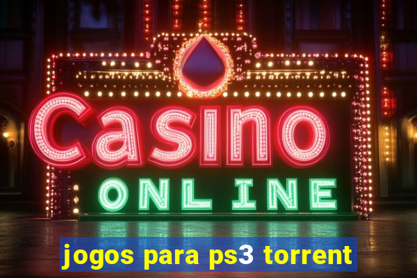 jogos para ps3 torrent