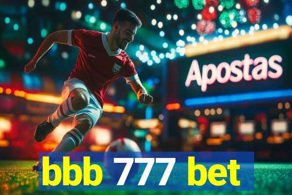 bbb 777 bet