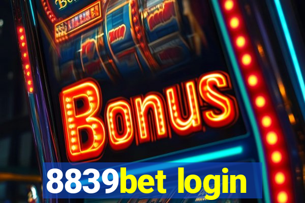 8839bet login