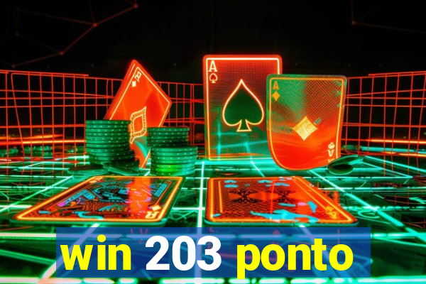 win 203 ponto