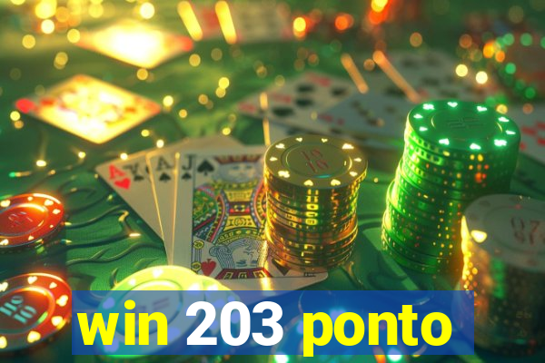 win 203 ponto