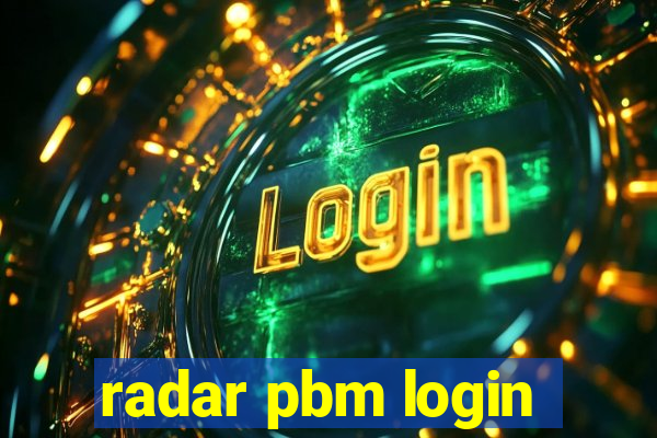 radar pbm login