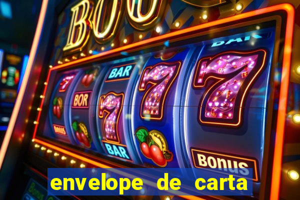 envelope de carta para imprimir