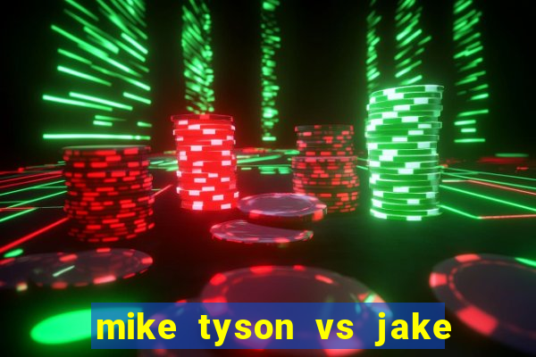 mike tyson vs jake paul assistir online