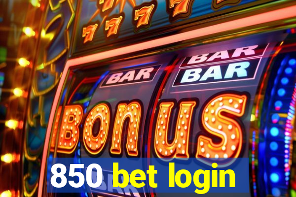 850 bet login