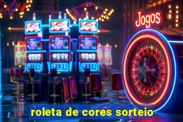 roleta de cores sorteio