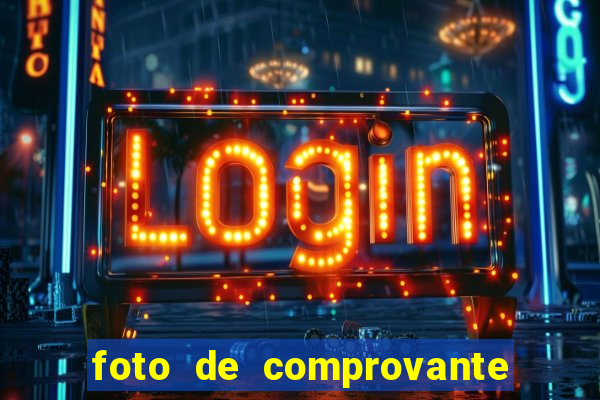 foto de comprovante de pix falso